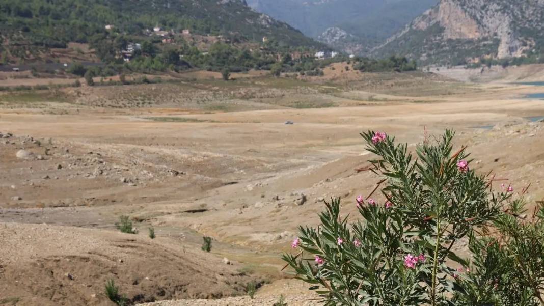 Adana’da Çölleşen Kozan Barajı’na Voleybol Direği Dikildi 4